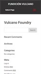 Mobile Screenshot of fundicionvulcano.com